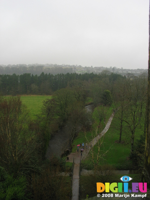 24826 View from Earl's Bedchamber Blarney Castle